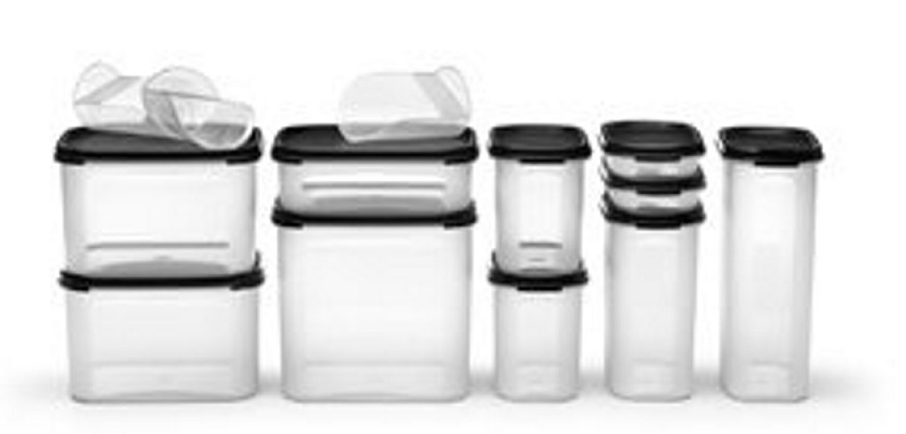 Tupperware containers keep fruit and vegetables fresh. They also stop any bacteria in the fridge on other products from getting to the produce stored in the plastic containers. Tupperware containers keep fruit and vegetables fresh. They also stop any bacteria in the fridge on other products from getting to the produce stored in the plastic containers.